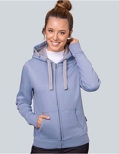 H-801-Womens Hooded Jacket